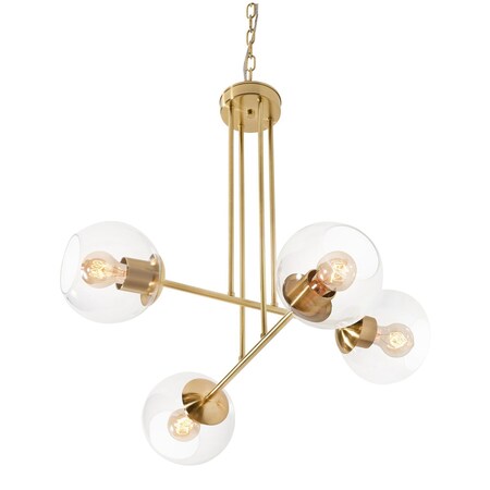 Afx Jamie 25" Pendant - Satin Brass JAMP25MBSB